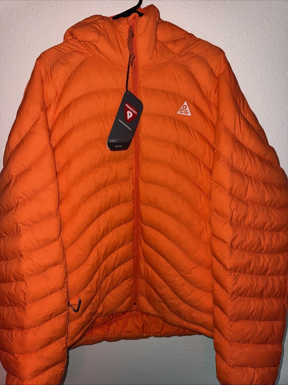 Nike ACG Lava Flow Mens Therma-FIT ADV Jacket HJ3735-819 Orange Men’s Size XL